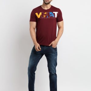 Status Quo Mens Printed Round Neck T-Shirt