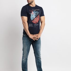 Status Quo Mens Printed Round Neck T-Shirt