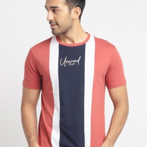Status Quo Mens Regular Fit Round Neck Printed T-Shirt