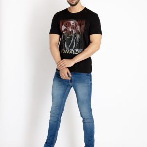Status Quo Mens Printed Round Neck T-Shirt