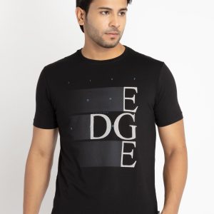 Status Quo Mens Front Printed Round Neck T-Shirt