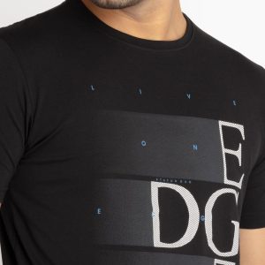 Status Quo Mens Front Printed Round Neck T-Shirt