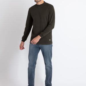Status Quo Mens Solid Round Neck T-Shirt