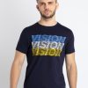 Status Quo Mens Printed Round Neck T-Shirt
