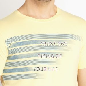 Status Quo Mens Printed Round Neck T-Shirt
