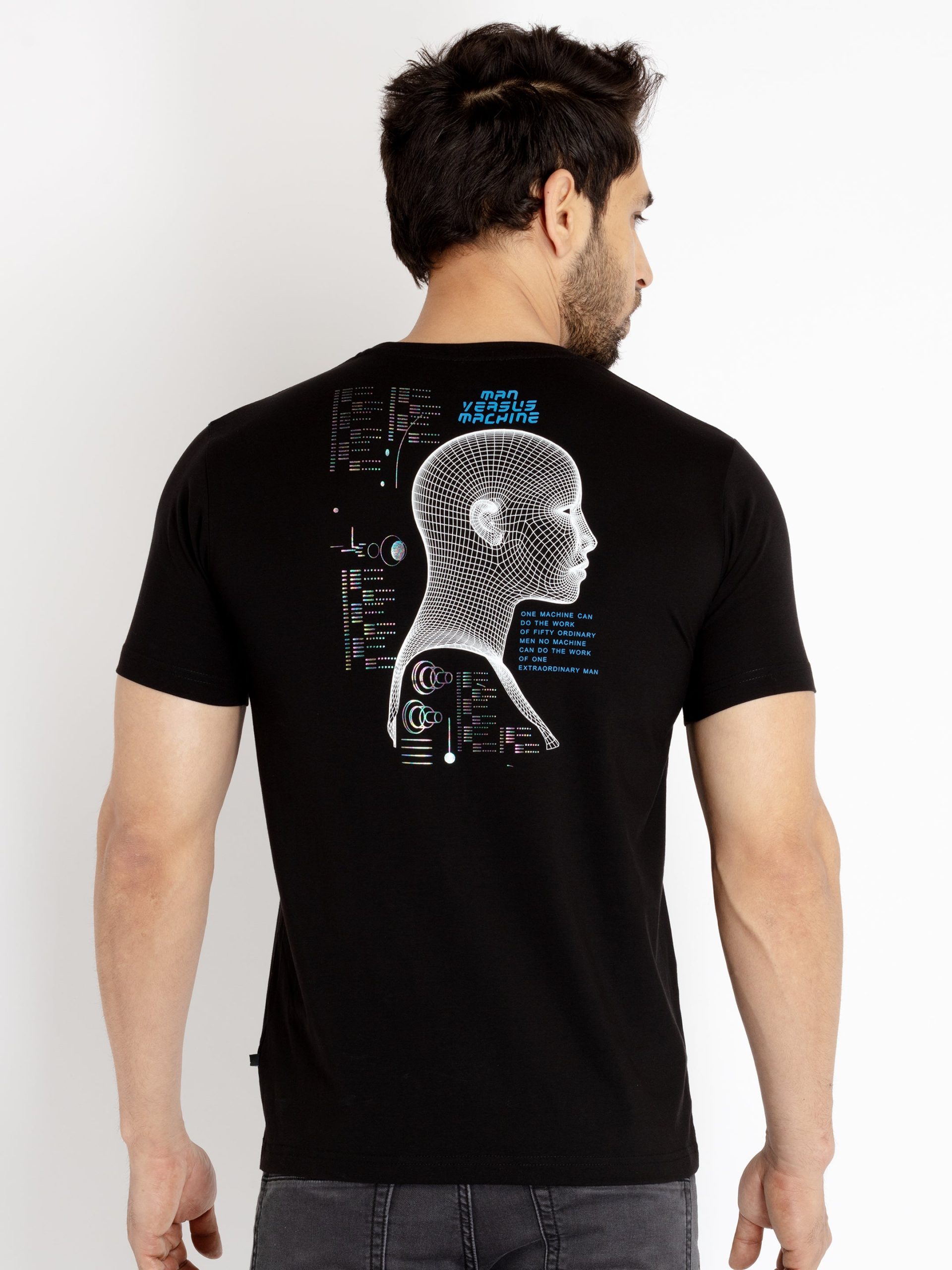 Status Quo Mens Printed Round Neck T-Shirt
