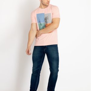 Status Quo Mens Printed Round Neck T-Shirt
