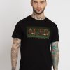 Mens Printed Round Neck T-Shirt