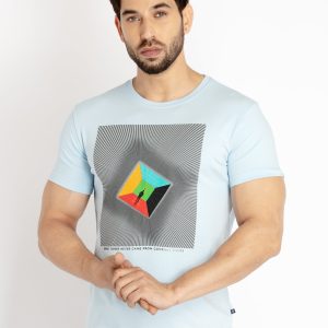 Status Quo Mens Printed Round Neck T-Shirt