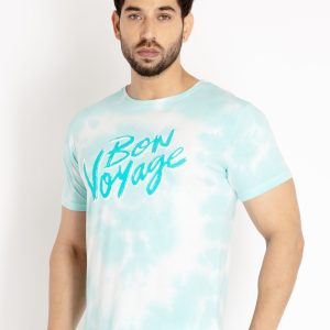Status Quo Mens Tie Dye Round Neck T-Shirt