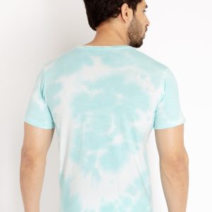 Status Quo Mens Tie Dye Round Neck T-Shirt
