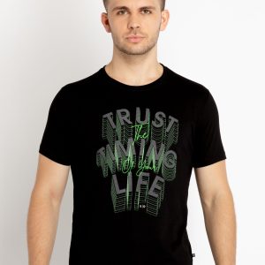 Mens Printed Round Neck T-Shirts