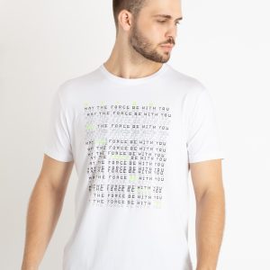 Mens Printed Round Neck T-Shirt