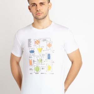 Status Quo Mens Printed Round Neck T-Shirt