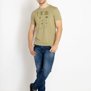Mens Printed Round Neck T-Shirts