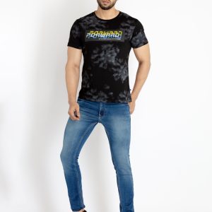 Status Quo Mens All Over Printed Round Neck T-Shirt
