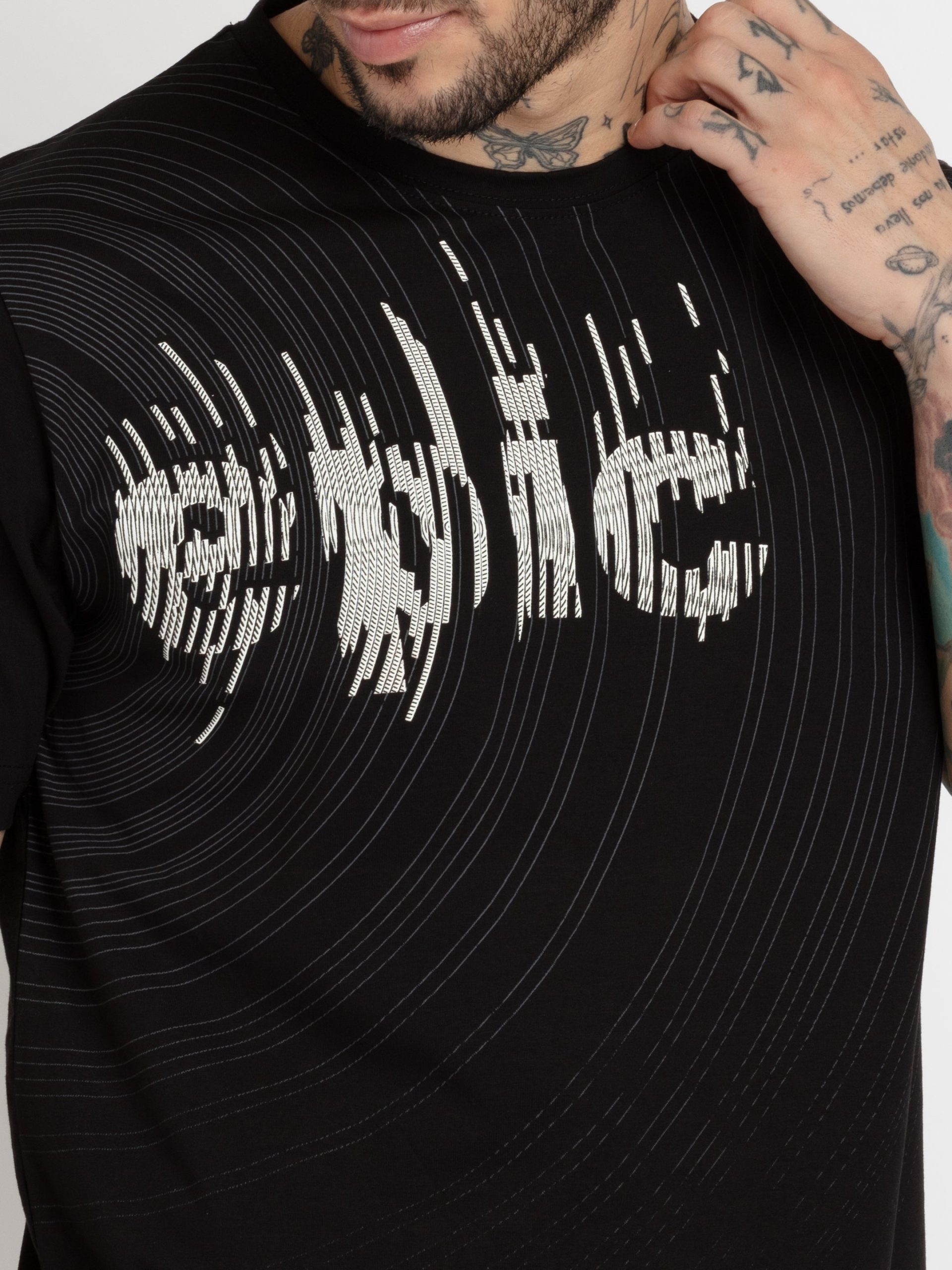 Status Quo Mens Printed Round Neck T-Shirt