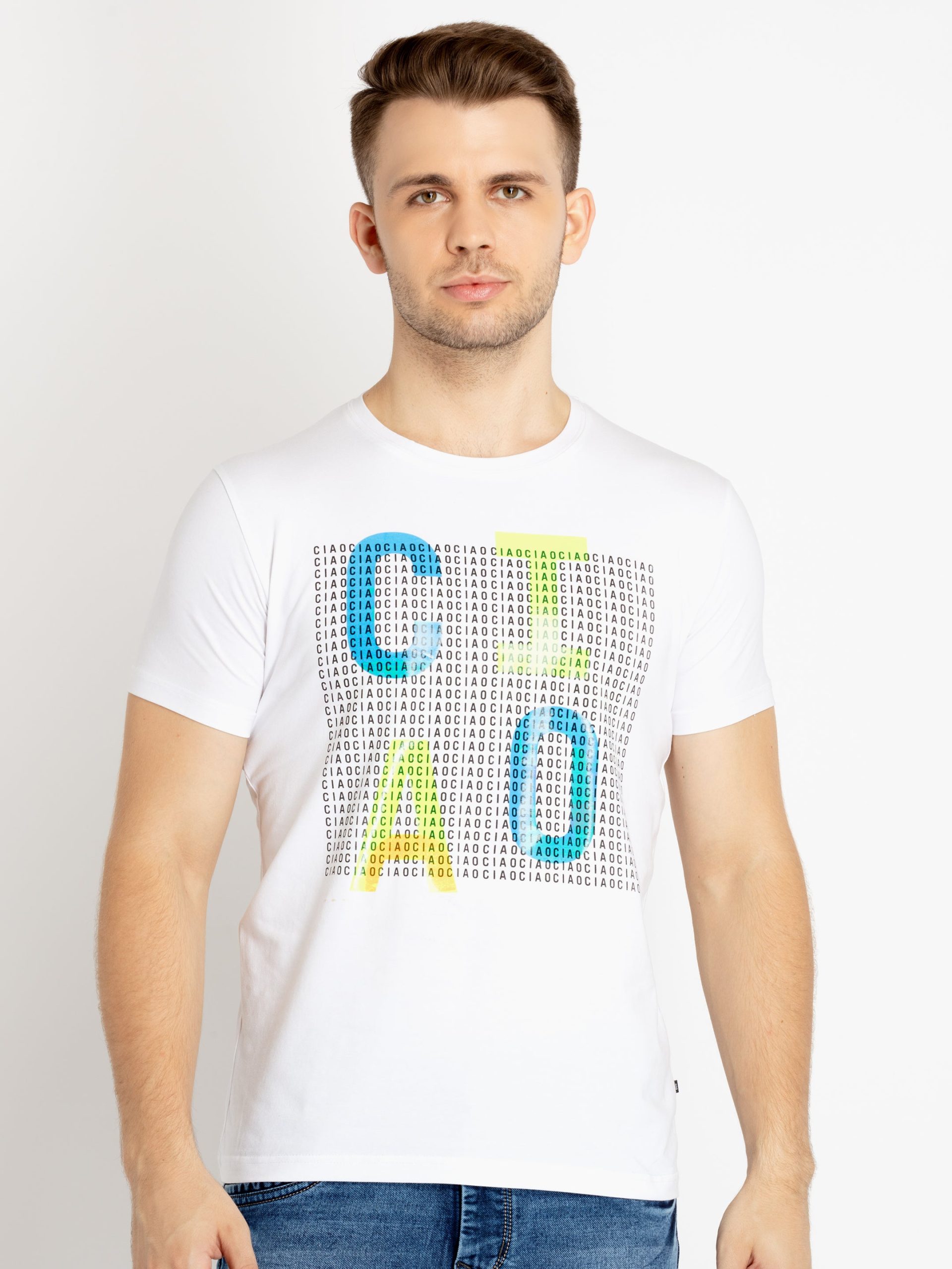 Status Quo Mens Printed Round Neck T-Shirt