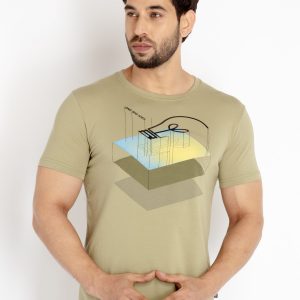Status Quo Mens Printed Round Neck T-Shirt