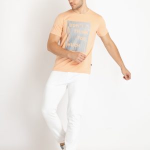 Mens Printed Round Neck T-Shirts