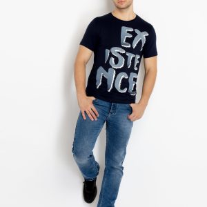 Status Quo Mens Printed Round Neck T-Shirt
