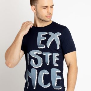 Status Quo Mens Printed Round Neck T-Shirt
