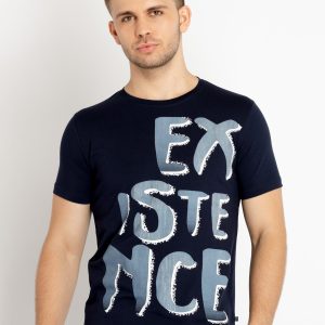 Status Quo Mens Printed Round Neck T-Shirt