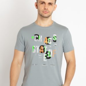Status Quo Mens Printed Round Neck T-Shirt