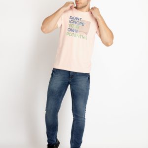 Mens Printed Round Neck T-Shirts