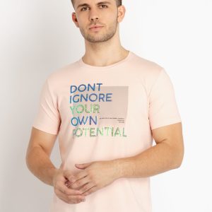 Mens Printed Round Neck T-Shirts