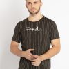 Status Quo Mens Printed Round Neck T-Shirt
