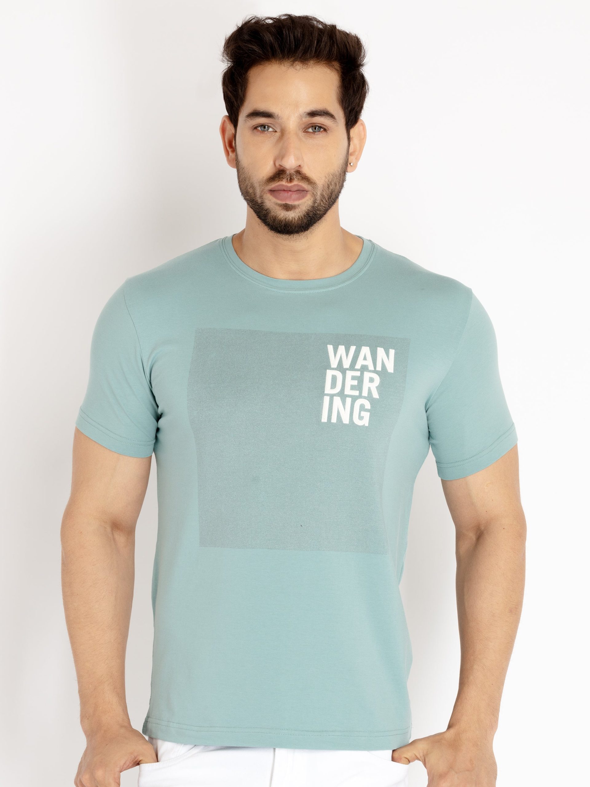 Status Quo Mens Printed Round Neck T-Shirt