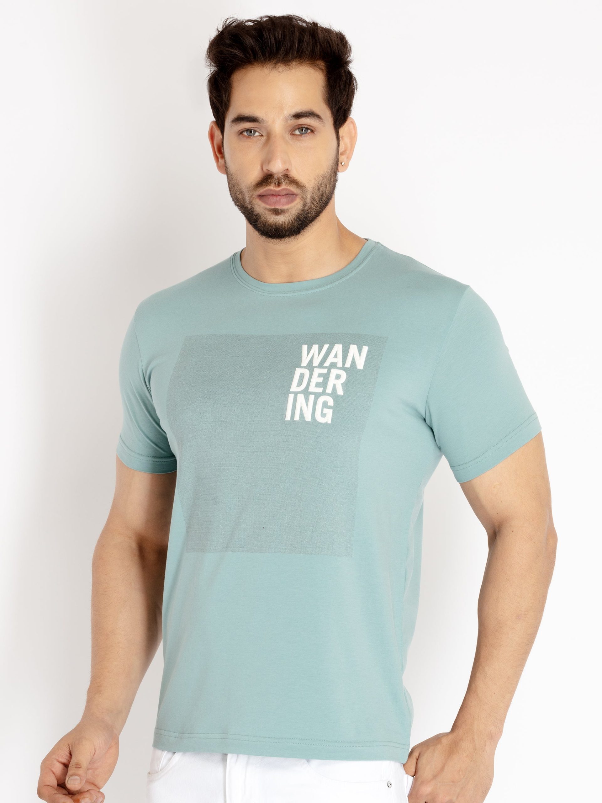 Status Quo Mens Printed Round Neck T-Shirt