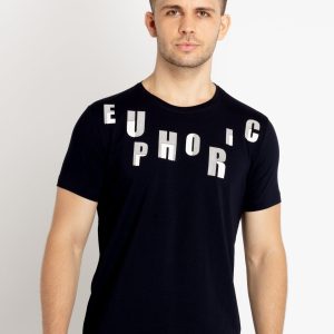 Status Quo Mens Printed Round Neck T-Shirt