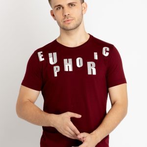 Status Quo Mens Printed Round Neck T-Shirt