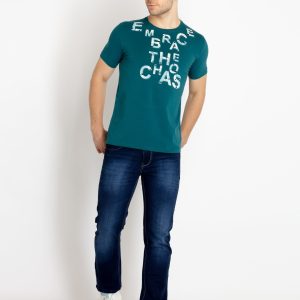 Status Quo Mens Printed Round Neck T-Shirt