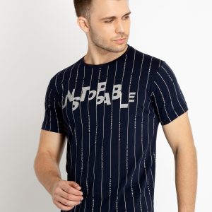 Status Quo Mens Printed Round Neck T-Shirt