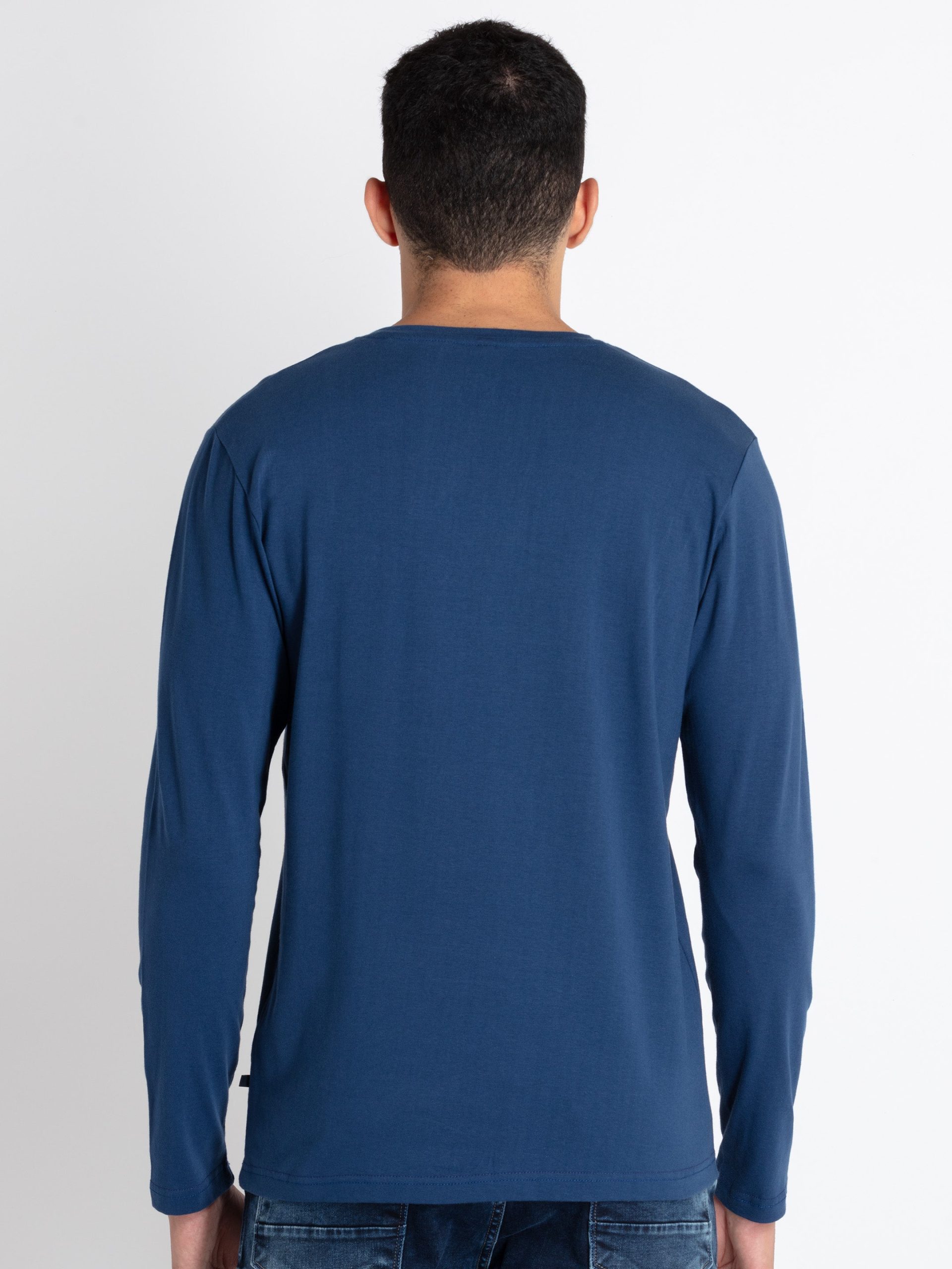 Mens Printed Round Neck T-Shirt