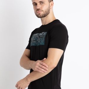 Mens Printed Round Neck T-Shirt