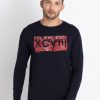 Mens Printed Round Neck T-Shirt