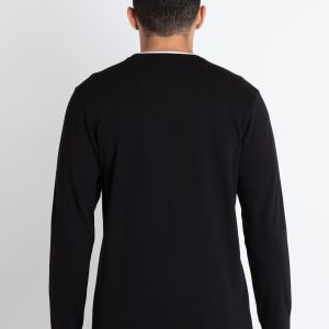 Mens Solid Round Neck T-Shirt