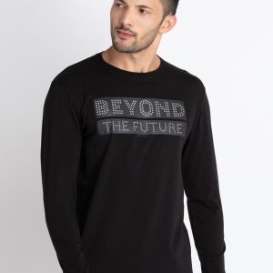 Status Quo Men'S Printed Round Neck T-Shirt