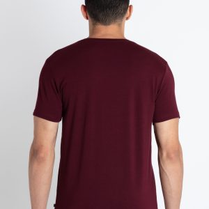Mens Solid Round Neck T-Shirt