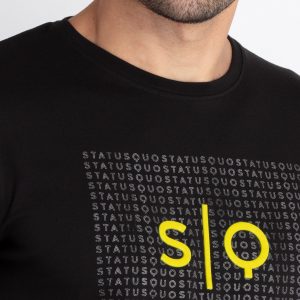 Status Quo Mens Printed Round Neck T-Shirt