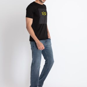 Status Quo Mens Printed Round Neck T-Shirt