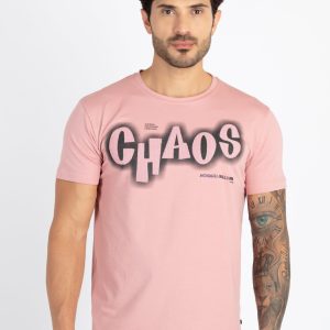 Mens Printed Round Neck T-Shirt