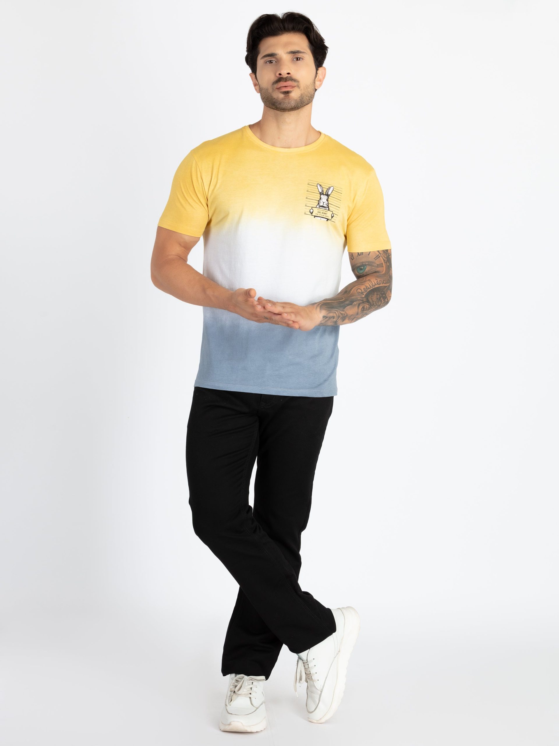 Mens Tie & Dye Printed T-Shirt