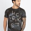 Mens All Over Printed Round Neck T-Shirt