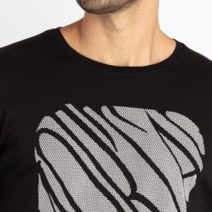 Mens Printed Round Neck T-Shirt