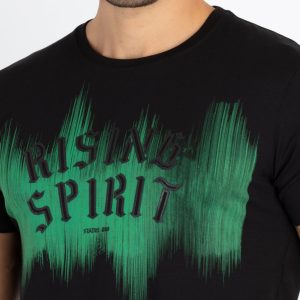 Mens Printed Round Neck T-Shirt